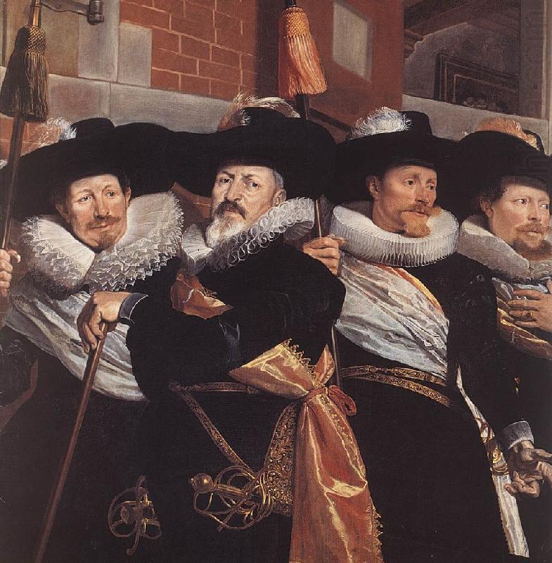 POT, Hendrick Gerritsz Officers of the Civic Guard of St Adrian (detail) a china oil painting image